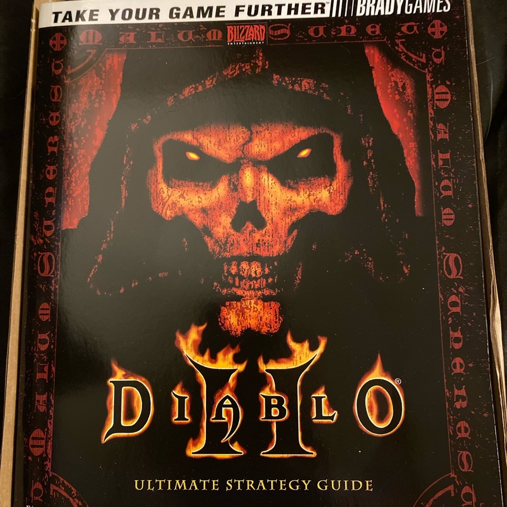 Diablo II Ultimate Strategy Guide - Black and Red